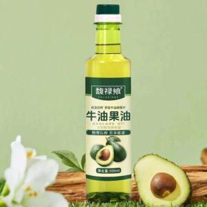 Cold-Pressed Avocado Oil Bottle